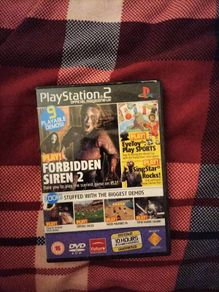 PlayStation demo Forbidden Siren PS2 PlayStation