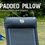 Folding Camping Garden Reclining Chairs Outdoor Sturdy Lightweight Sun Lounger (MULTIPLE COLOURS) Image 7