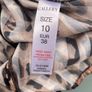 Leopard print long blouse from gallery at dunnes Image 4