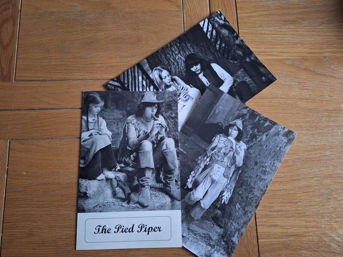 1972 The Pied Piper Press Kit Photos & Pressbook