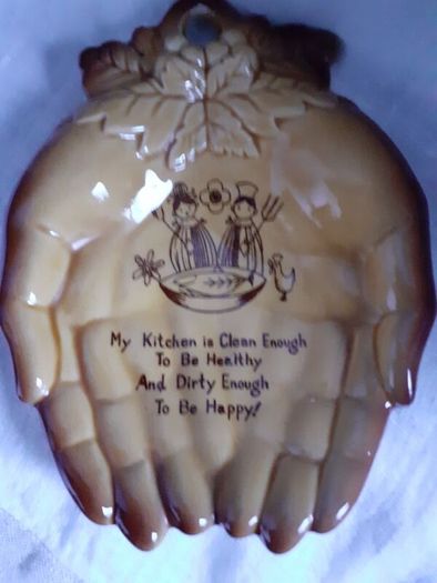 Ceramic Hand Wall Plates