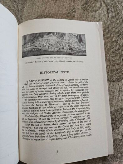 Assisi And Enviorons. 59 Illustrations.  Paperback In Good Condition.  See Photos For Same.