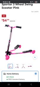 3 wheel flicker scooter