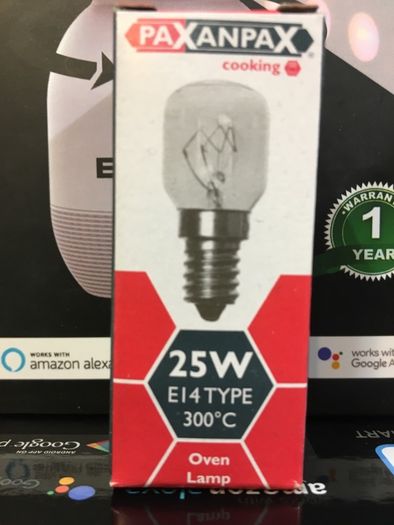 Oven Lamps Ses 25w 220v -240v