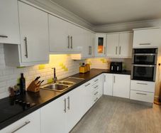 Modern White Gloss Kitchen
