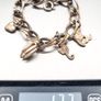 Vintage Italian Sterling Silver Charm Bracelet Image 9