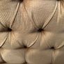Gold Velvet Button Headboard for Double Bed Image 2