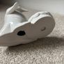 White Ceramic Penguin Tealight Holder Image 4