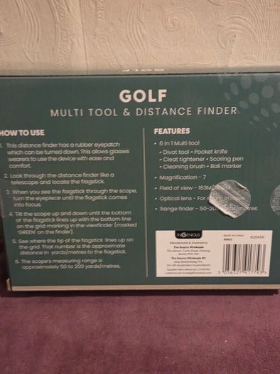 Brand New Golf Multi Tool and Distance Finder