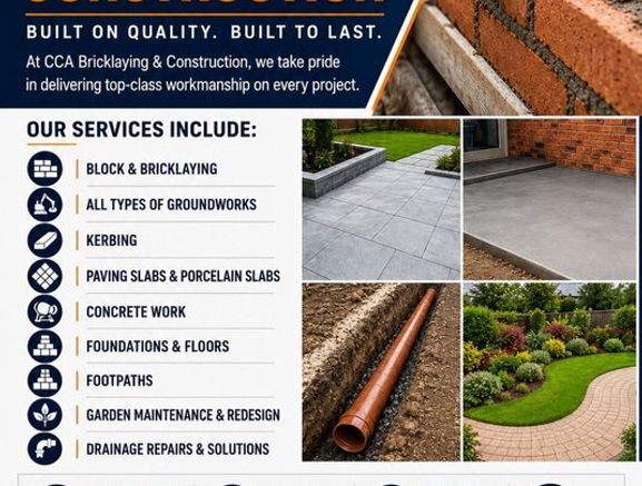 Cca bricklaying Available westmeath