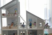 wooden doll house