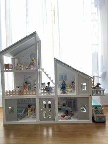 wooden doll house