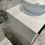 Ex Display Galsaky Gloss White 800 Wall hung vanity unit Image 6