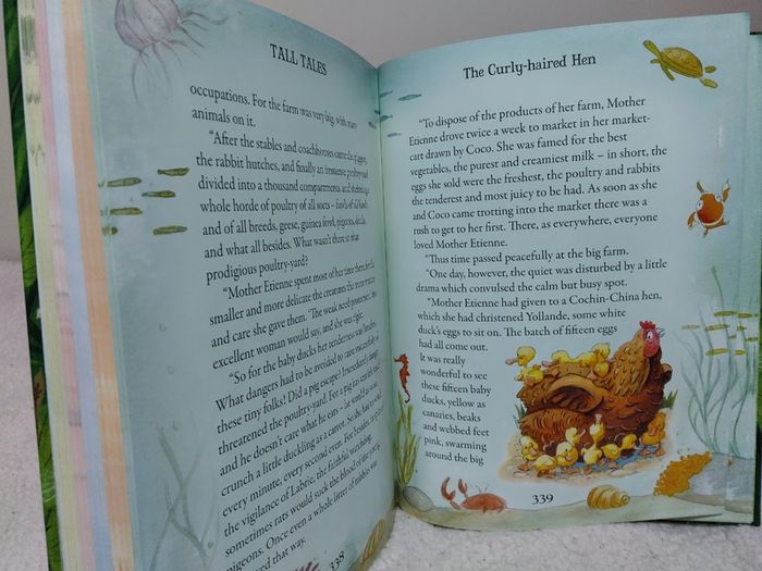 Illustrated Treasury of Animal Stories by miles kelly, LARGE HARDBACK BOOK