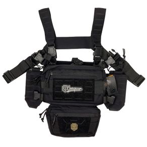 Airsoft - Conquer Titan Chest Rig black