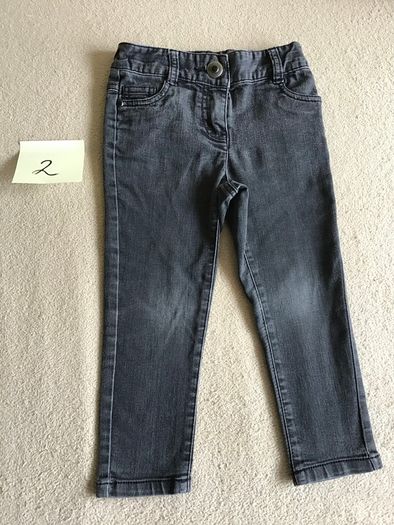Selection of Toddler Girls trousers jeans, size 2-3 year