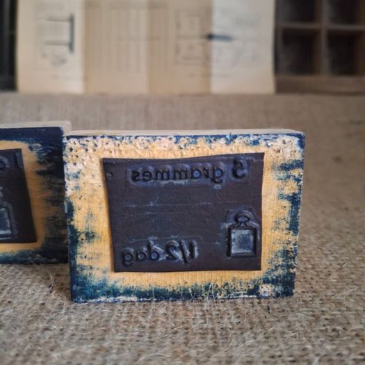 French Metric Weight Printer Blocks