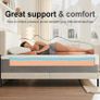 Small Double Mattress, Memory Foam Mattress, Medium Firm, Breathable Knitted, Soft and Skin Friendly Cloth, Mattresses in a box (120x190x20cm Image 5
