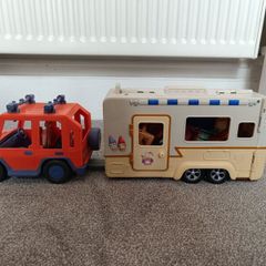 Bluey car and caravan