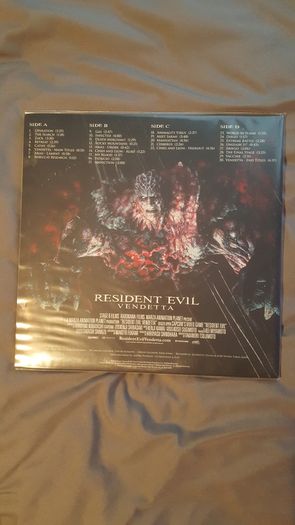 Resident Evil Vendetta Vinyl LP Movie Soundtrack - A-Virus