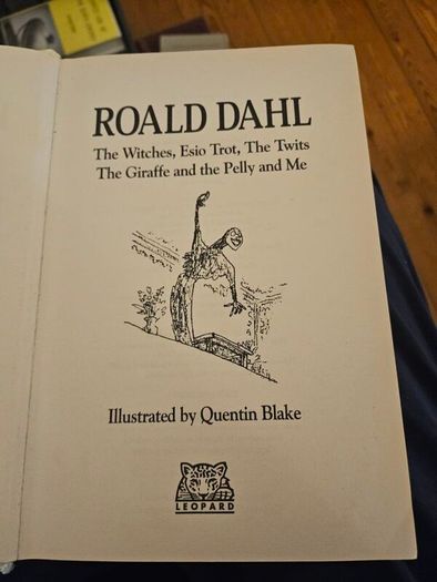 Roald Dahl. 4 Childrens Stories Illustrated By Quentin Blake. Hardback In Good Condition.  See Photos For Same.