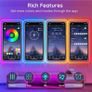 Led Neon Rope Lights 10m Flexible Waterproof Outdoor Led Rope Lights,Control with App/Remote,Multiple Modes,RGB Neon Music Sync Gaming Strip for Bedroom Indoo Image 4