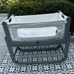snuzpod 2 beside crib