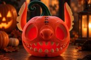 Pumpkin Stitch-Monster Halloween Decoration