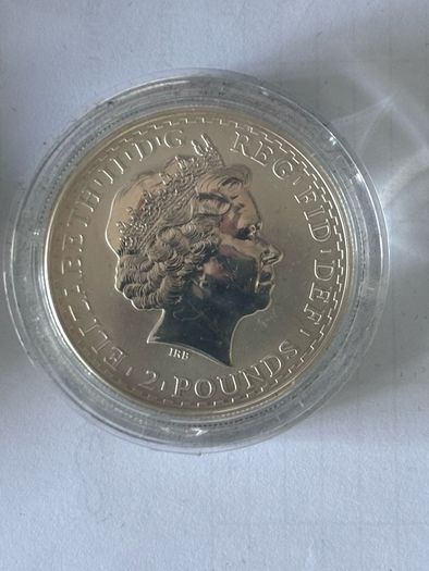 Royal Mint 2Pound 999 1oz silver coin