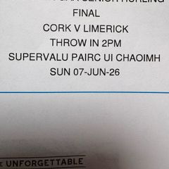 Munster final juvenile stand ticket