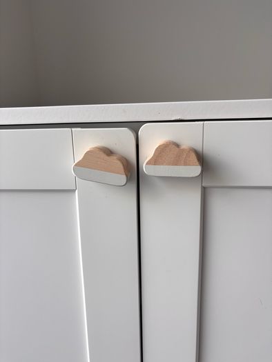 IKEA Platsa children's wardrobe with panelled doors.