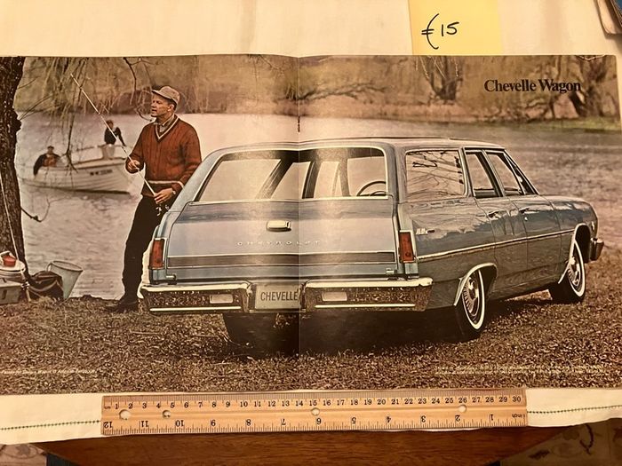 American car brochures. 1950s, 1960s and 1980s