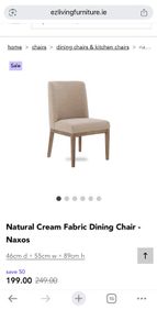 EZ Living Naxos Dining Room chairs