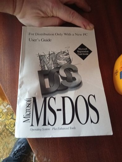 Vintage Microsoft MS DOS Users Guide Manual (Retro PC OS)