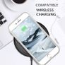 Liquid Silicone Case For iPhone 8 Plus / 7 Plus Luxury Thin Soft Phone Cover New Grey - FHT07IP8PLK Image 4