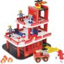 Little Town wooden fire station Image 3