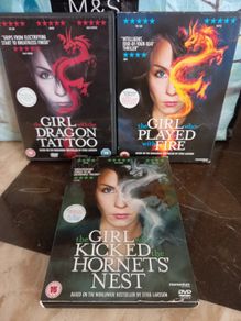 The Girl Trilogy Dvd Collection Bundle Thriller Movies Dragon Tattoo