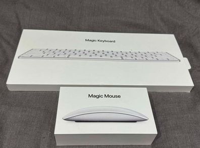Apple Magic Keyboard & Mouse