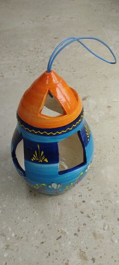 Mexican Ceramic Hanging Pots or Pot Pourri holder