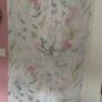 Wildflower watercolour voil curtains Image 3
