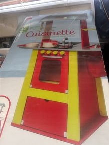 Cooker/fridge/sink the big double-sided cooker with accessorie and storage
