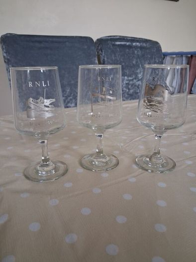 Commerative RNLI Goblets