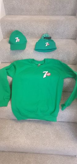7up Jumper, Cap And Hat Price Drop. Big Clearout, Make An Offer