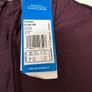 Adidas Originals 3/4 Zip Shell Top - Burgundy/Black Image 4