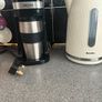 Salter one cup coffee maker with travel mug.  Only used 3 times so perfect condition. Image 2
