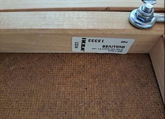 Ikea Gulliver cot with mattress