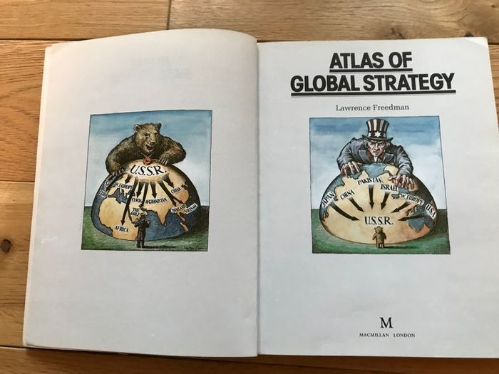 World War 1 in photographs and Atlas of Global Strategy