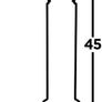 Outdoor Bollard Light 45 cm High Image 2