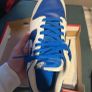 nike dunk low blue and white size uk 9 Image 6