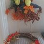 Halloween Wreath & Stick Witches. Image 6